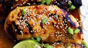 Grilled Sweet Chili Lime Chicken Recipe