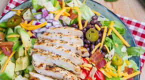 Recipe of the Week: Southwestern Grilled Chicken Jalapeno Popper Salad