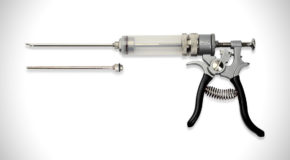 The SpitJack Magnum Meat Injector Gun