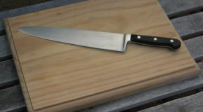 The Chop Cutting Board Stores Your Knives