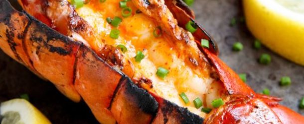 Grilled Lobster Tails with Sriracha Butter Recipe