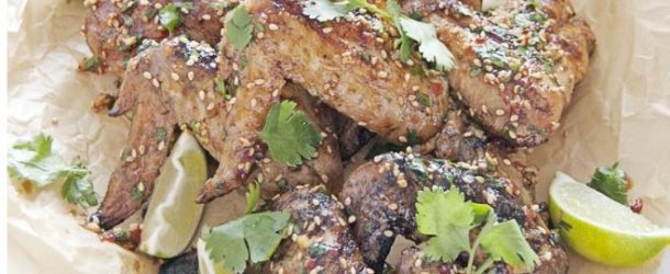Spicy Grilled Thai Chicken Wings Recipe