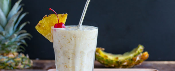 Grilled Pineapple Milkshake Recipe