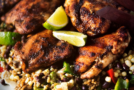 Grilled Chicken Thighs with Ancho Rub Recipe